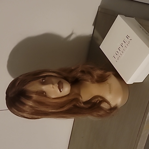 Jon Renau 18" Remy Human Hair Easipart French Topper With Highlights - Picture 14 of 16